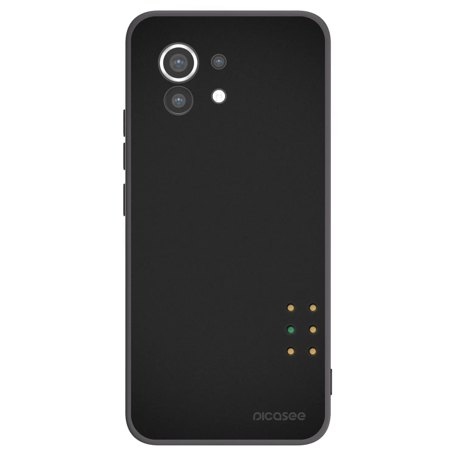 Picasee Xiaomi Mi 11 Hülle - Schwarzes Silikon - Pulse