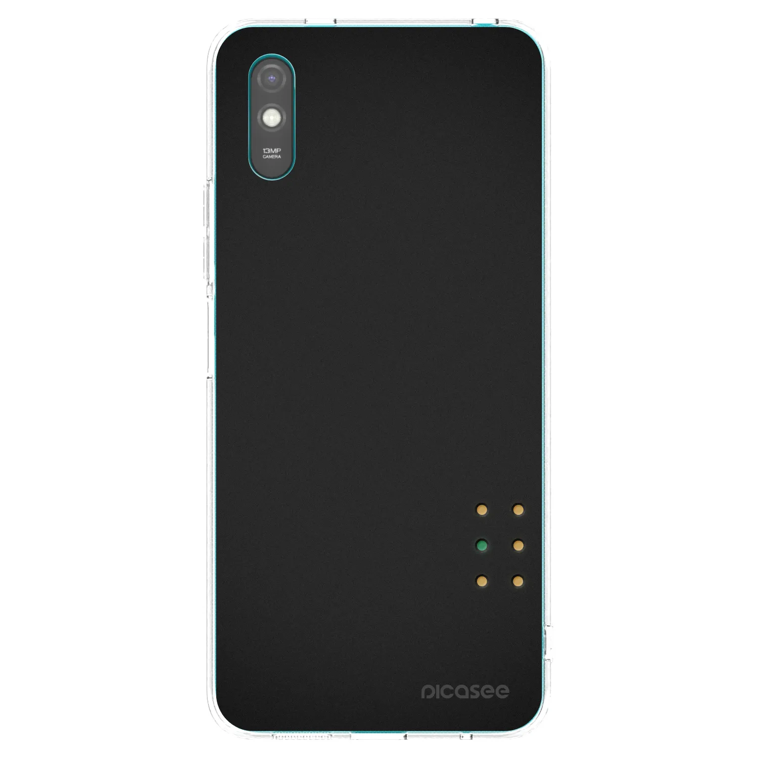 Picasee Xiaomi Redmi 9AT Hülle - Transparentes Silikon - Pulse