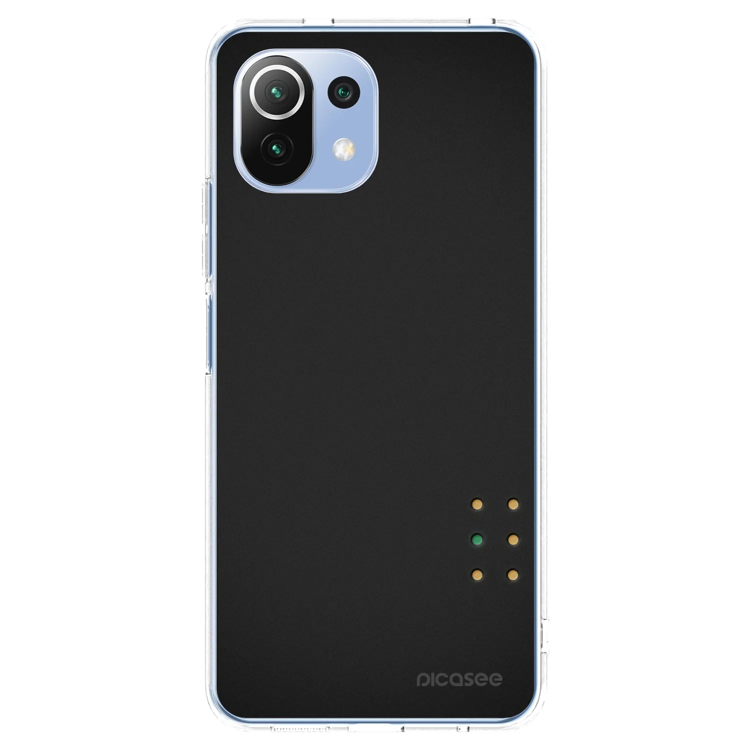 Picasee Xiaomi Mi 11 Lite Hülle - Transparentes Silikon - Pulse