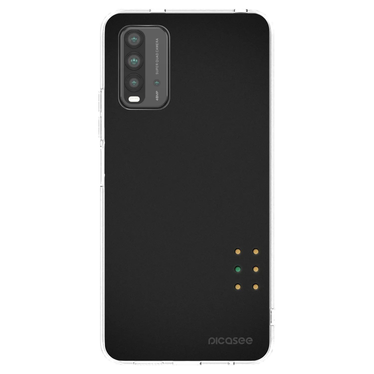 Picasee Xiaomi Redmi 9T Hülle - Transparentes Silikon - Pulse