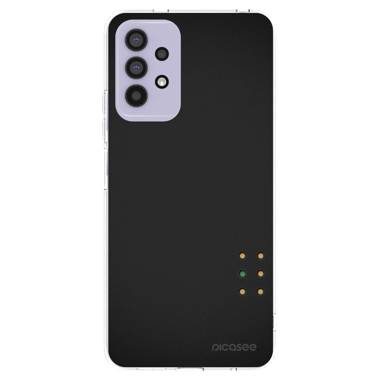 Picasee Samsung Galaxy A32 4G SM-A325F Hülle - Transparentes Silikon - Pulse