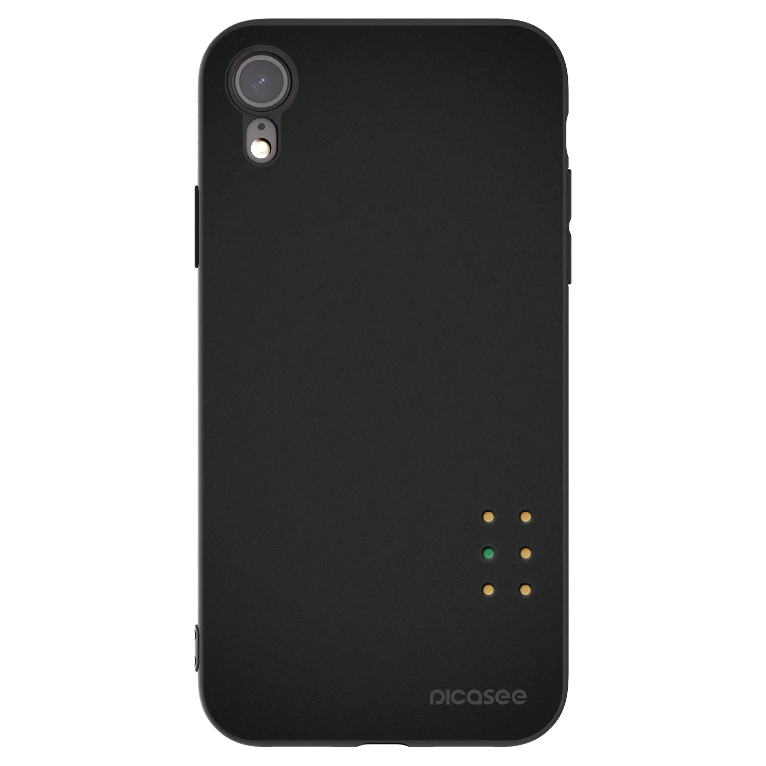 Picasee Apple iPhone 6 Plus/6S Plus Hülle - Schwarzes Silikon - Pulse