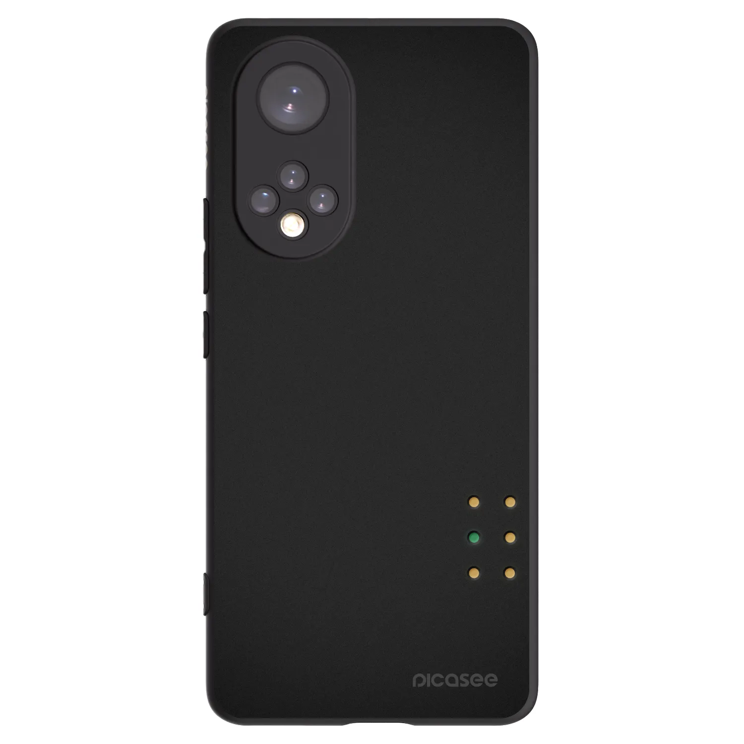 Picasee Huawei Nova 9 Hülle - Schwarzes Silikon - Pulse