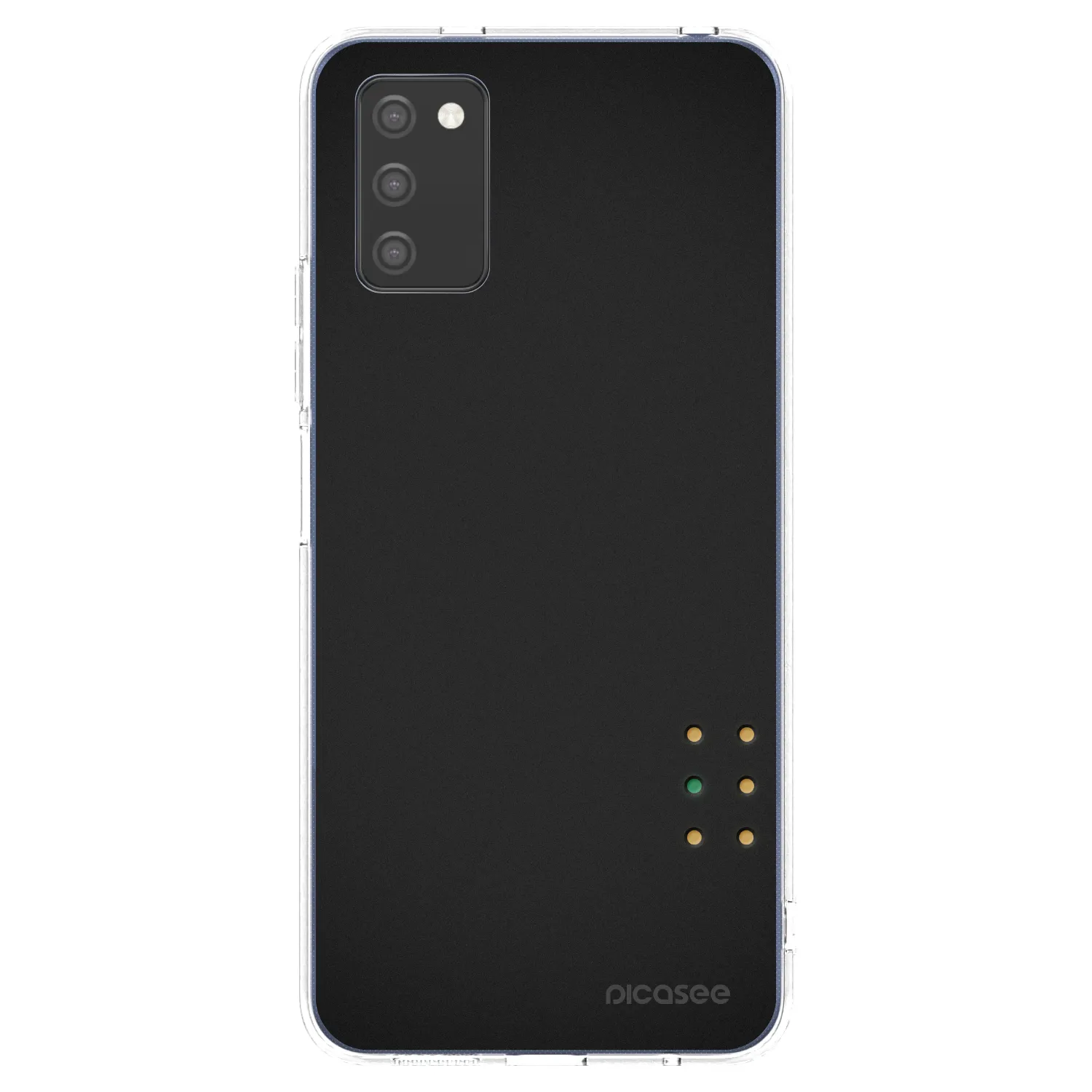Picasee Samsung Galaxy A03s A037G Hülle - Transparentes Silikon - Pulse