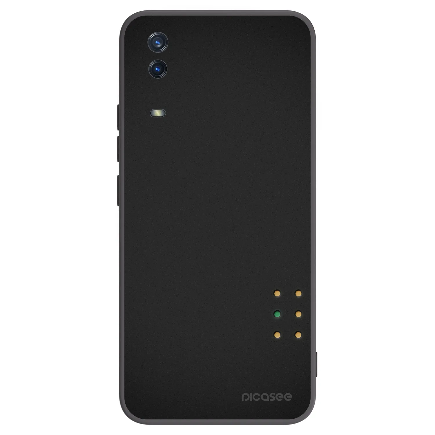 Picasee Vivo Y11s Hülle - Schwarzes Silikon - Pulse