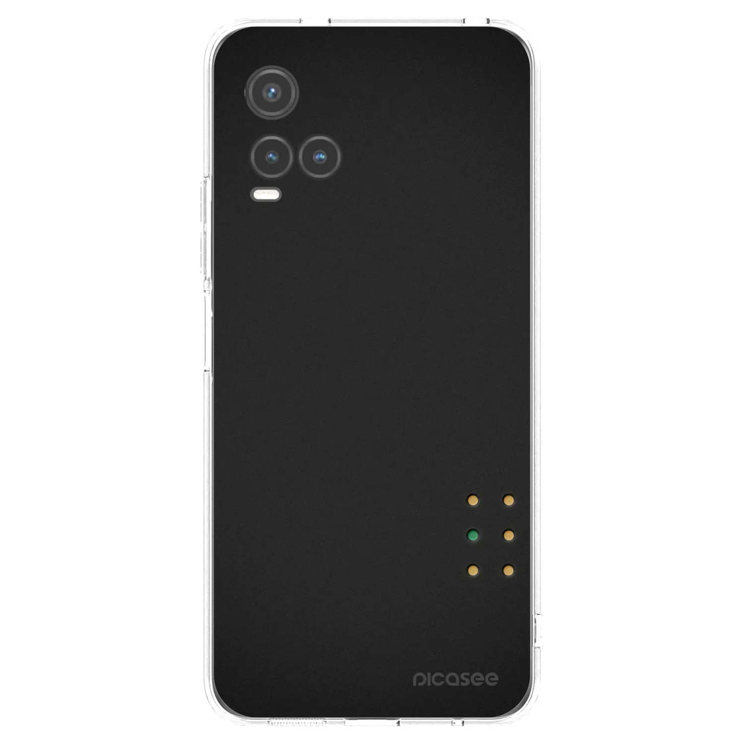 Picasee Vivo Y33s Hülle - Transparentes Silikon - Pulse
