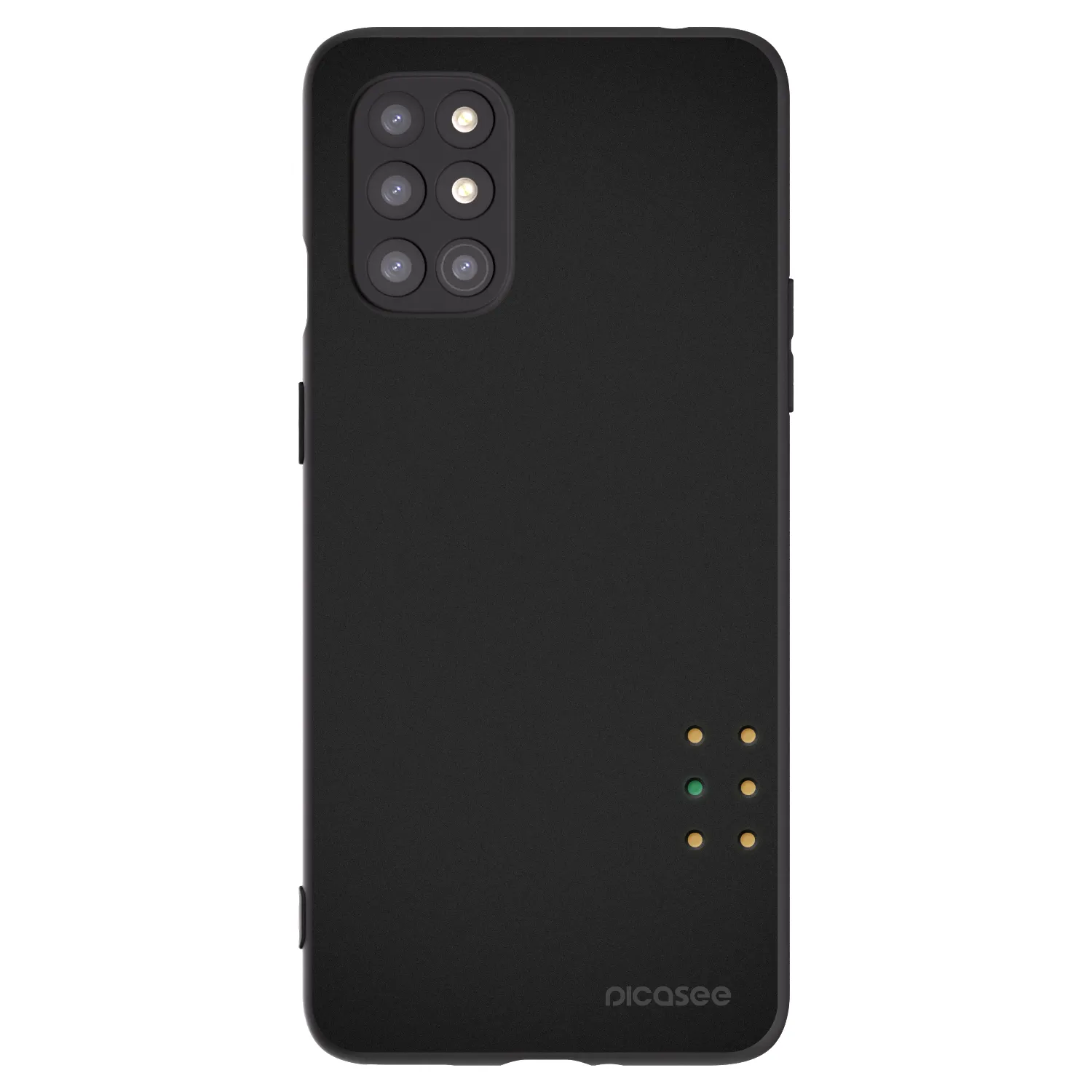 Picasee OnePlus 8T Hülle - Schwarzes Silikon - Pulse