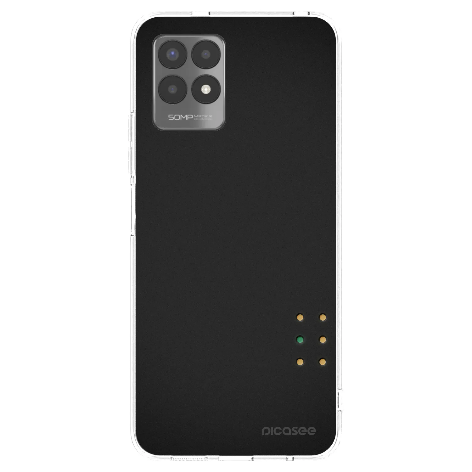 Picasee Realme 8i Hülle - Transparentes Silikon - Pulse