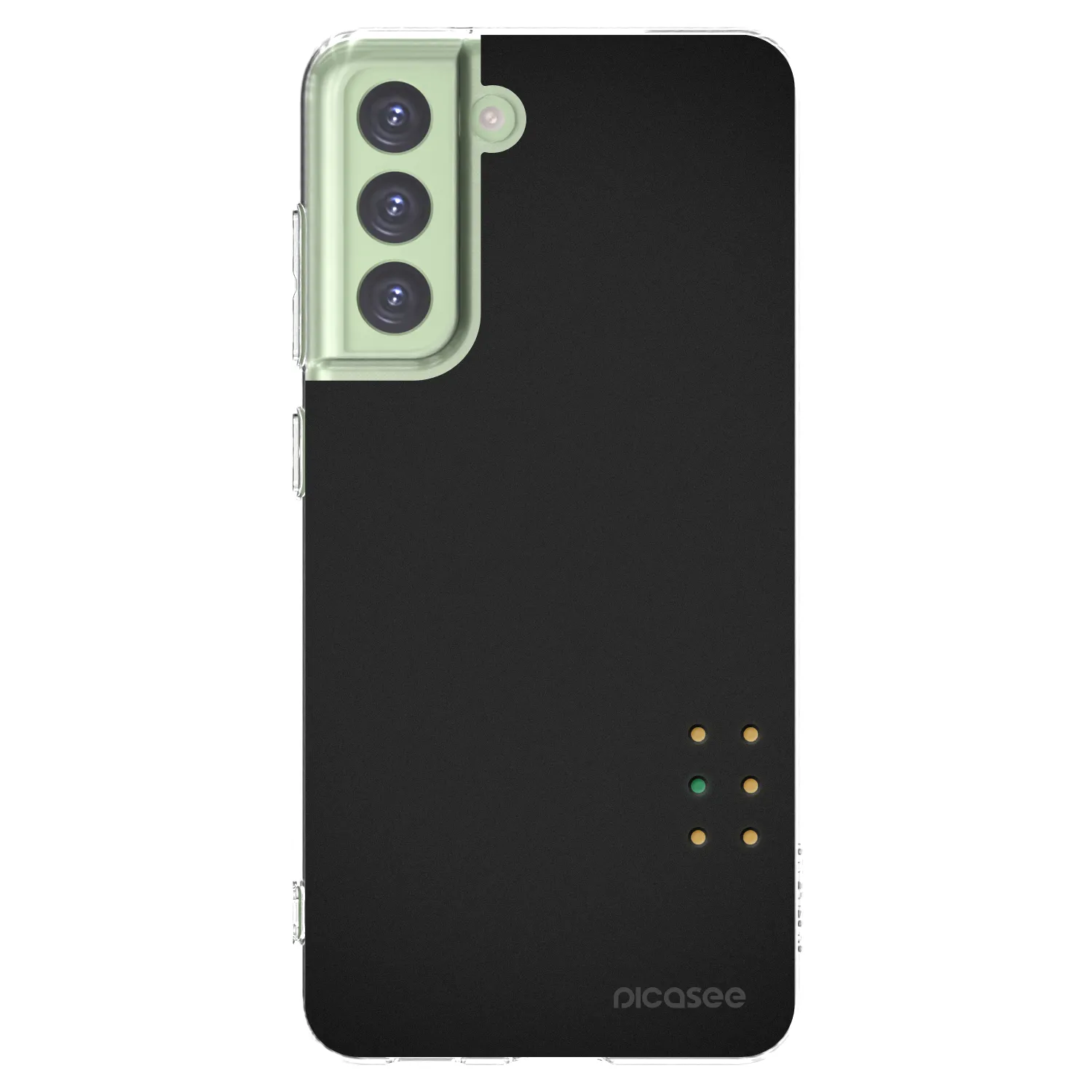 Picasee Samsung Galaxy S21 FE 5G Hülle - Transparentes Silikon - Pulse