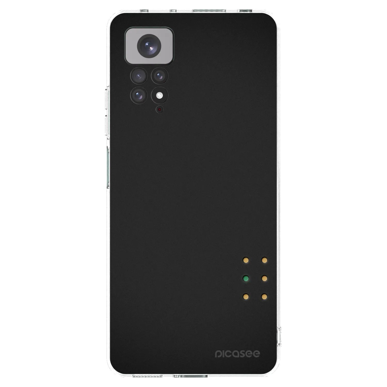 Picasee Xiaomi Redmi Note 11 Hülle - Transparentes Silikon - Pulse
