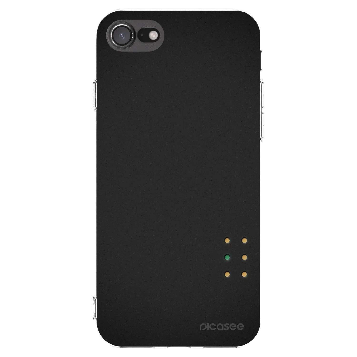 Picasee Apple iPhone SE 2022 Hülle - Transparentes Silikon - Pulse