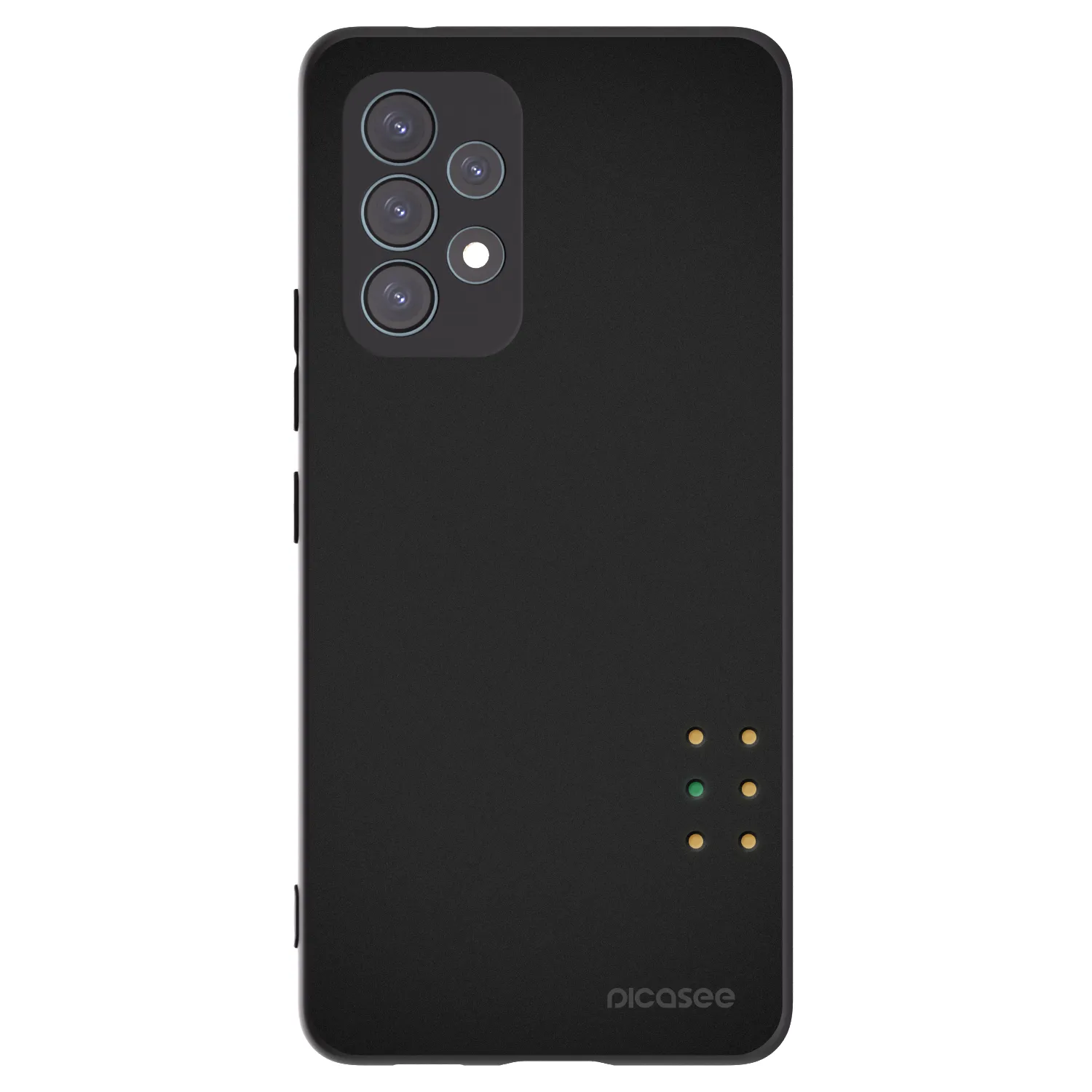Picasee Samsung Galaxy A53 5G A536 Hülle - Schwarzes Silikon - Pulse