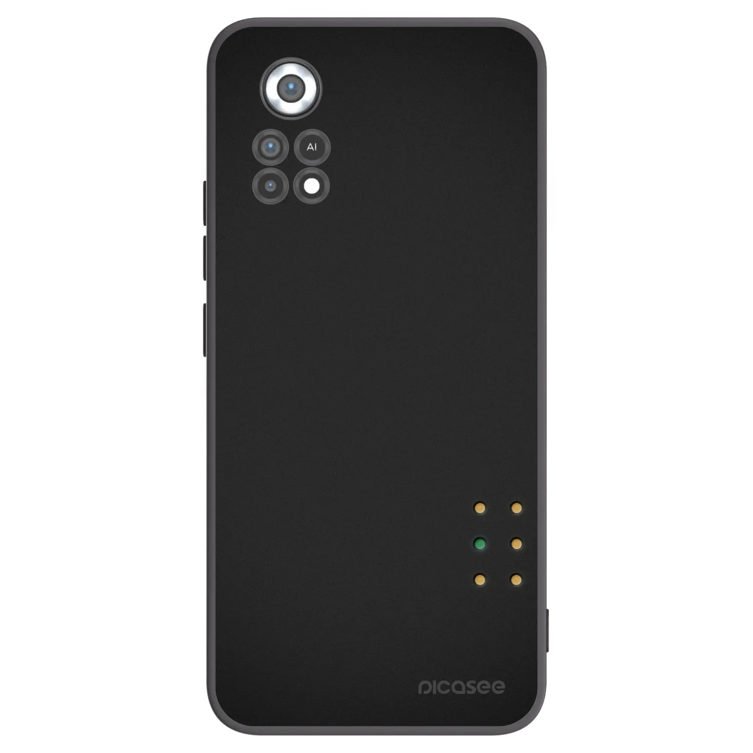 Picasee Xiaomi Poco X4 Pro 5G Hülle - Schwarzes Silikon - Pulse