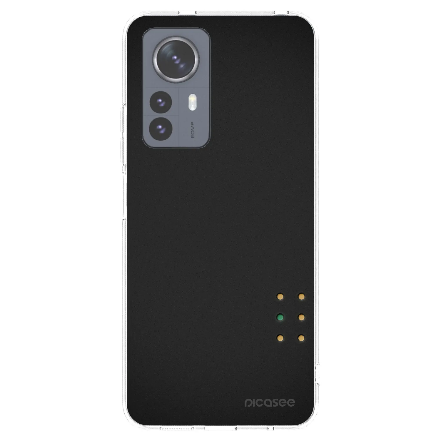 Picasee Xiaomi 12 Pro Hülle - Transparentes Silikon - Pulse