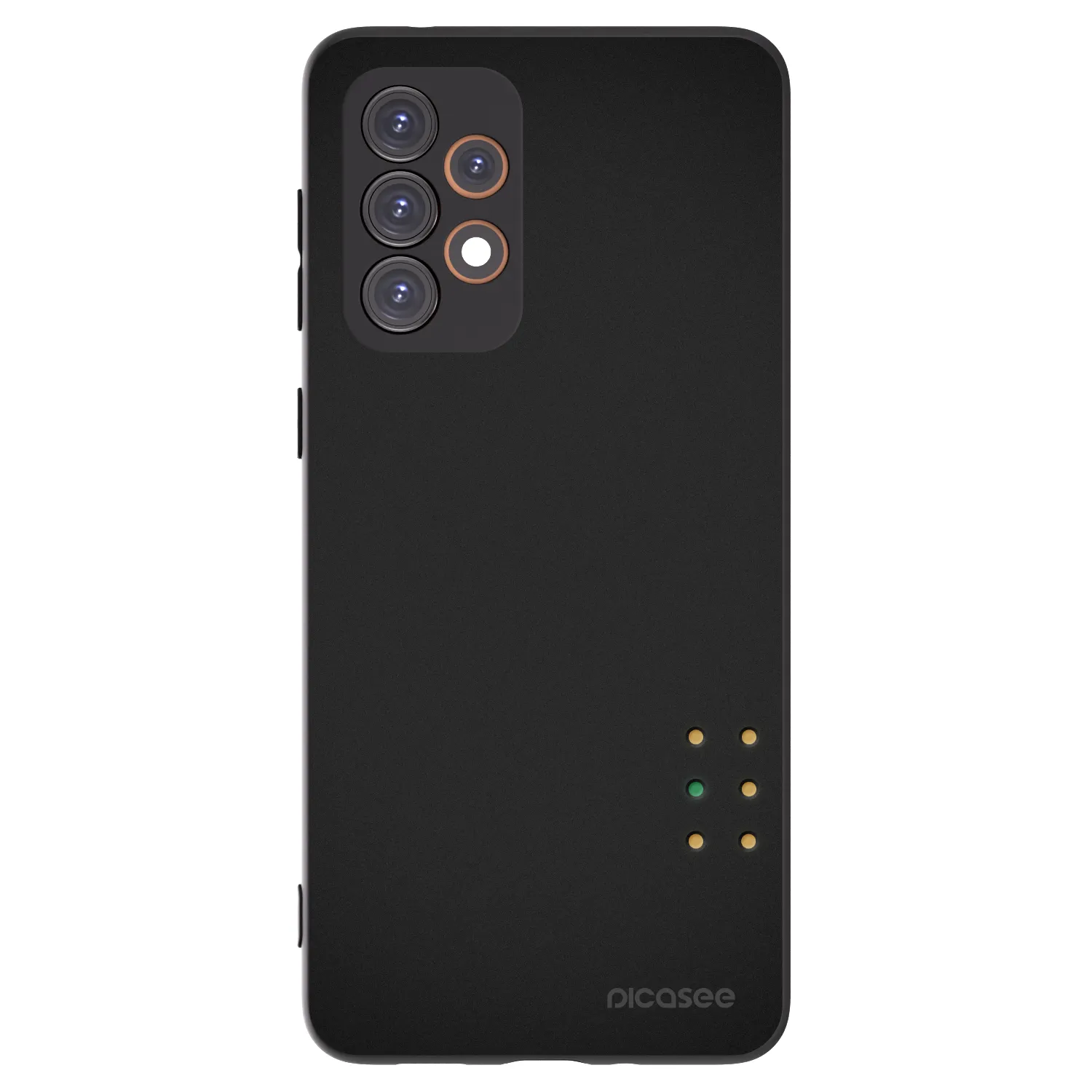 Picasee Samsung Galaxy A33 5G A336 Hülle - Schwarzes Silikon - Pulse