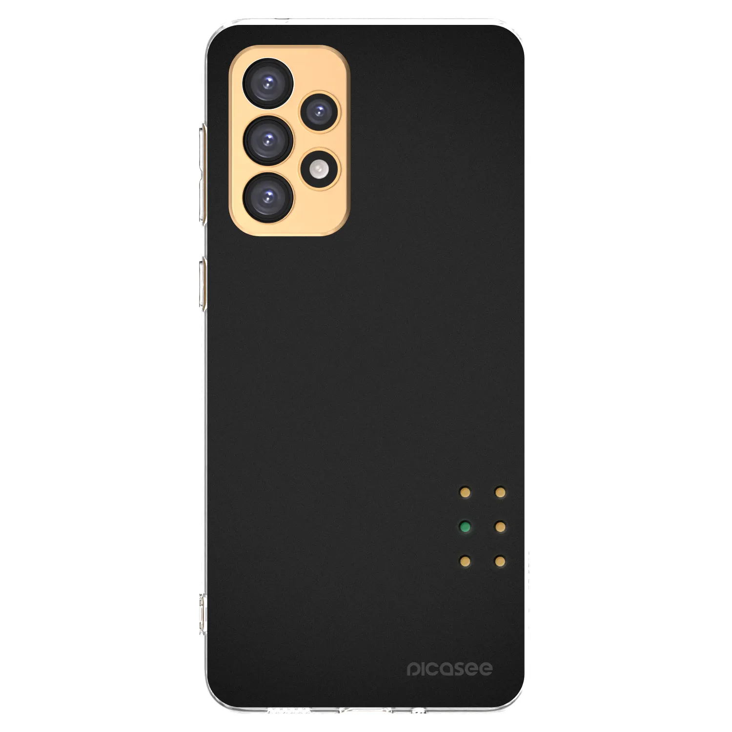 Picasee Samsung Galaxy A33 5G A336 Hülle - Transparentes Silikon - Pulse