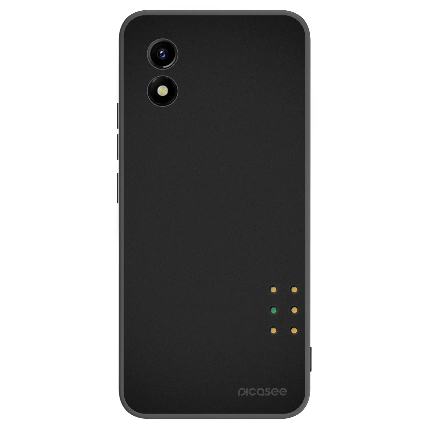 Picasee Vivo Y01 Hülle - Schwarzes Silikon - Pulse