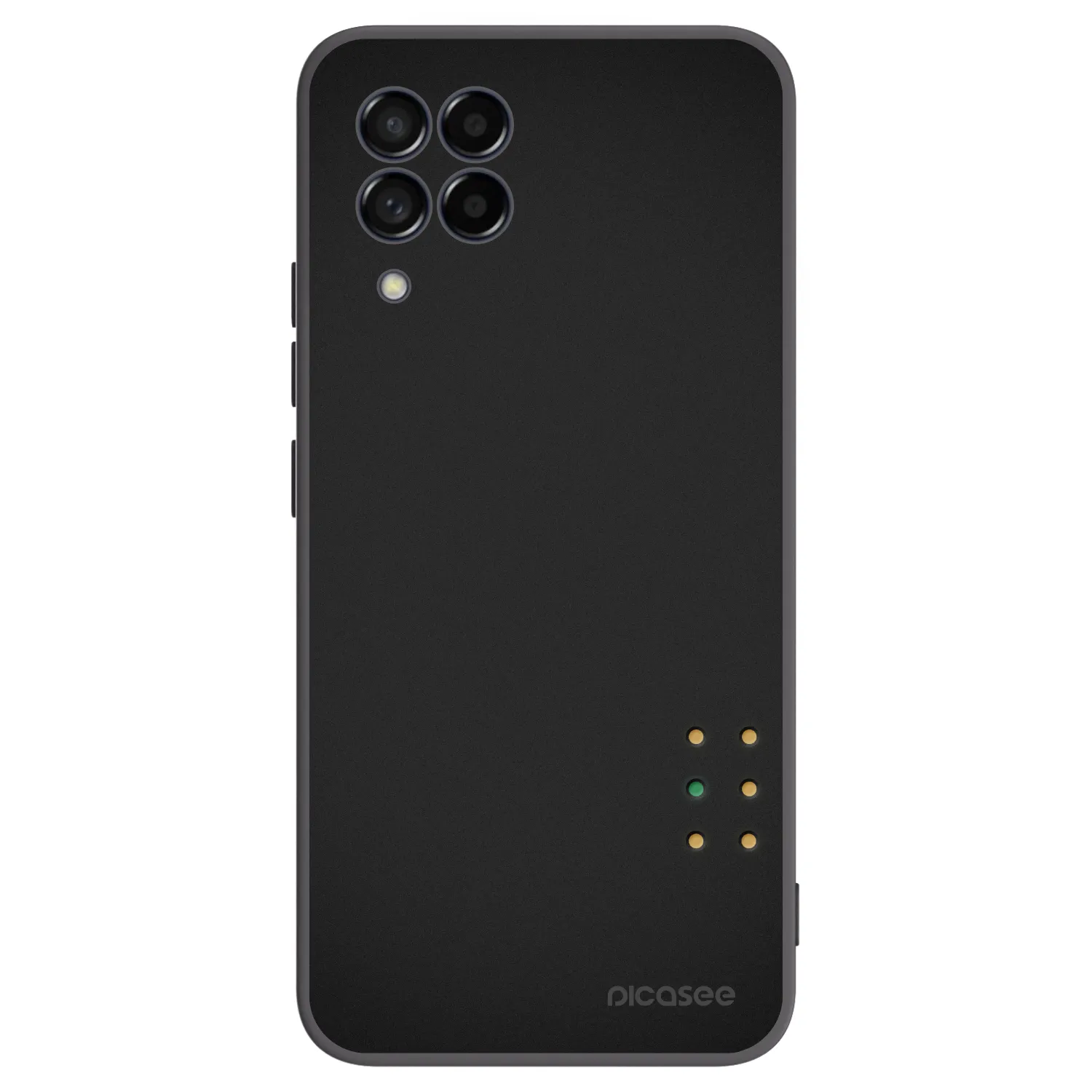Picasee Samsung Galaxy M53 5G Hülle - Schwarzes Silikon - Pulse