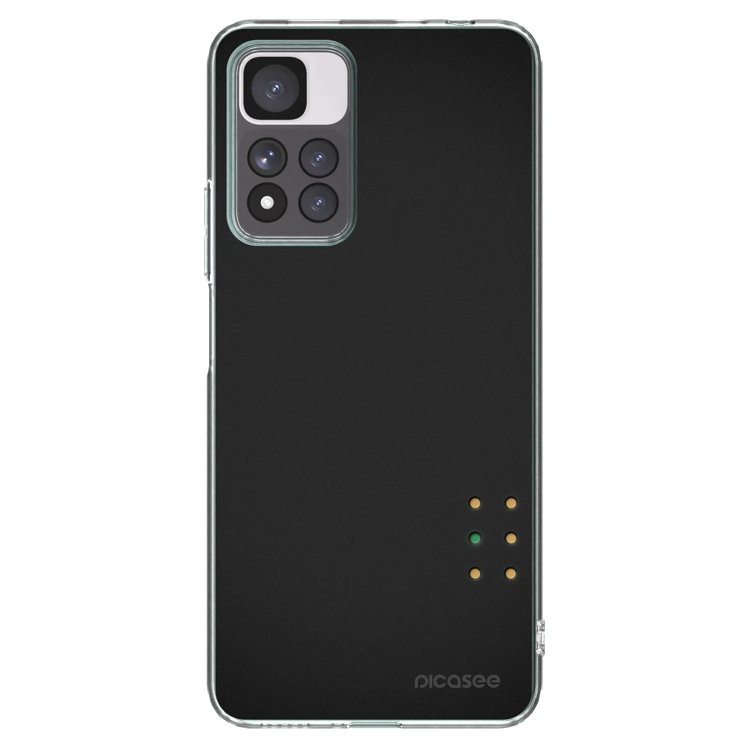 Picasee Xiaomi Redmi Note 11 Pro+ 5G Hülle - Transparentes Silikon - Pulse