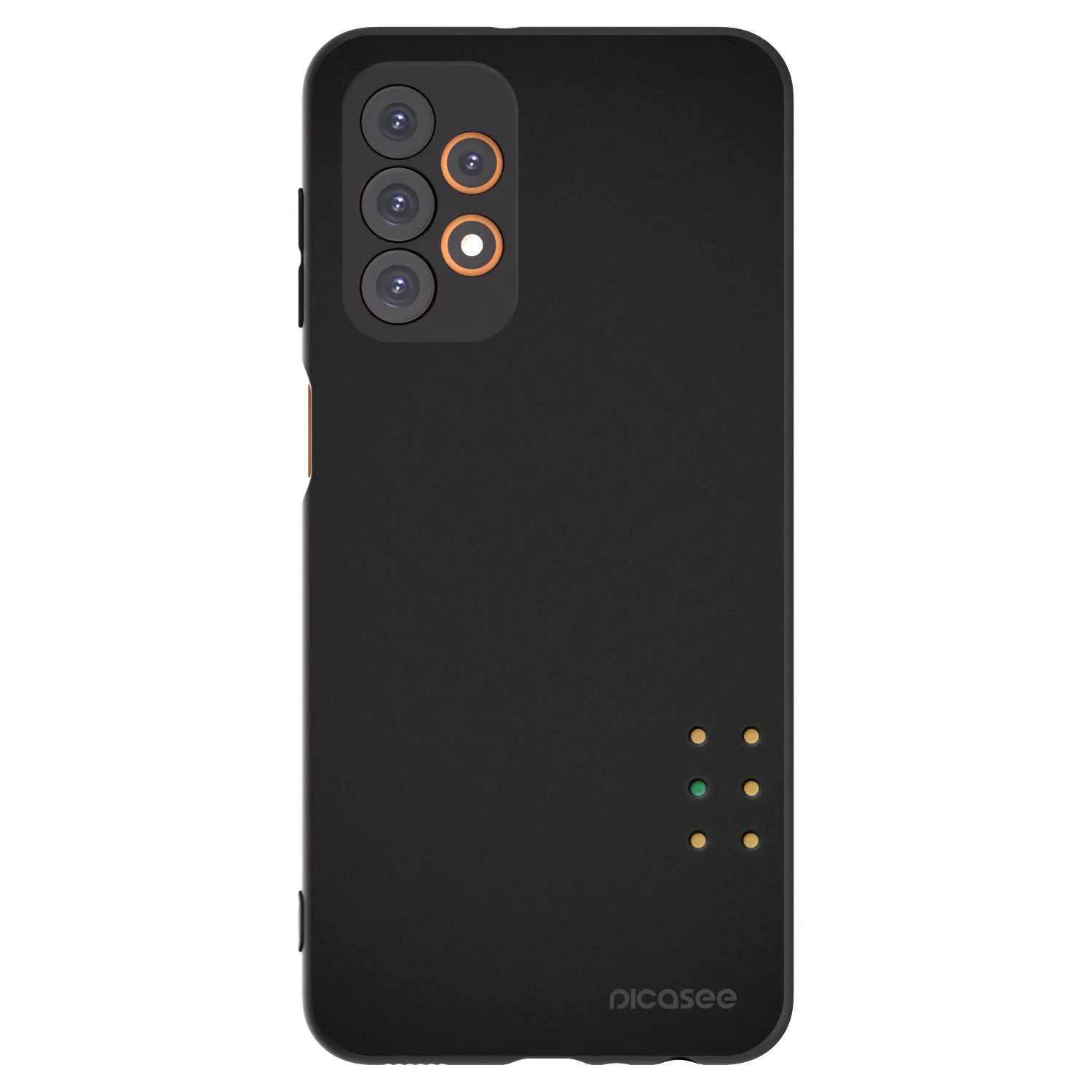 Picasee Samsung Galaxy A23 A236B 5G Hülle - Schwarzes Silikon - Pulse