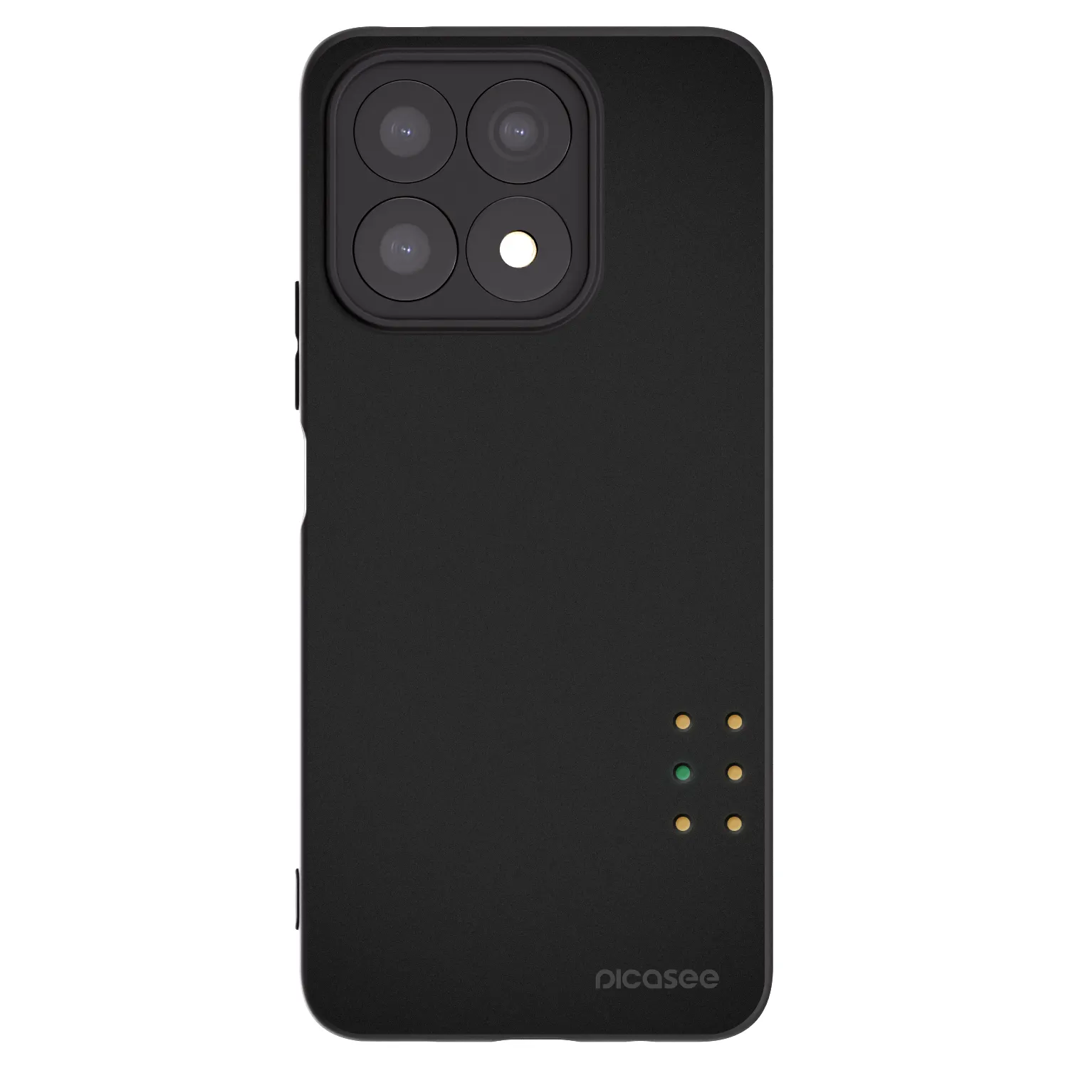 Picasee Honor X8a Hülle - Schwarzes Silikon - Pulse