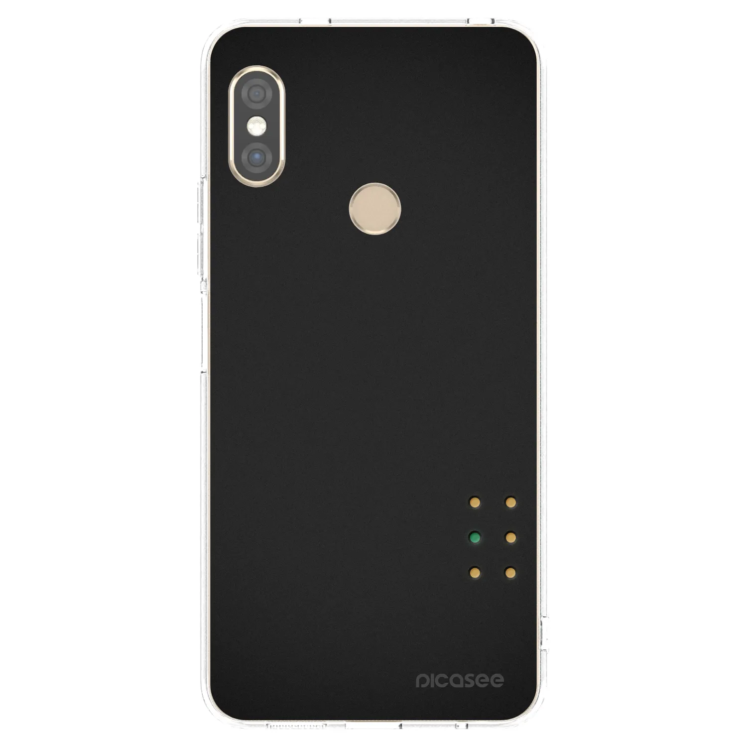 Picasee Xiaomi Redmi Note 5 Global Hülle - Transparentes Silikon - Pulse