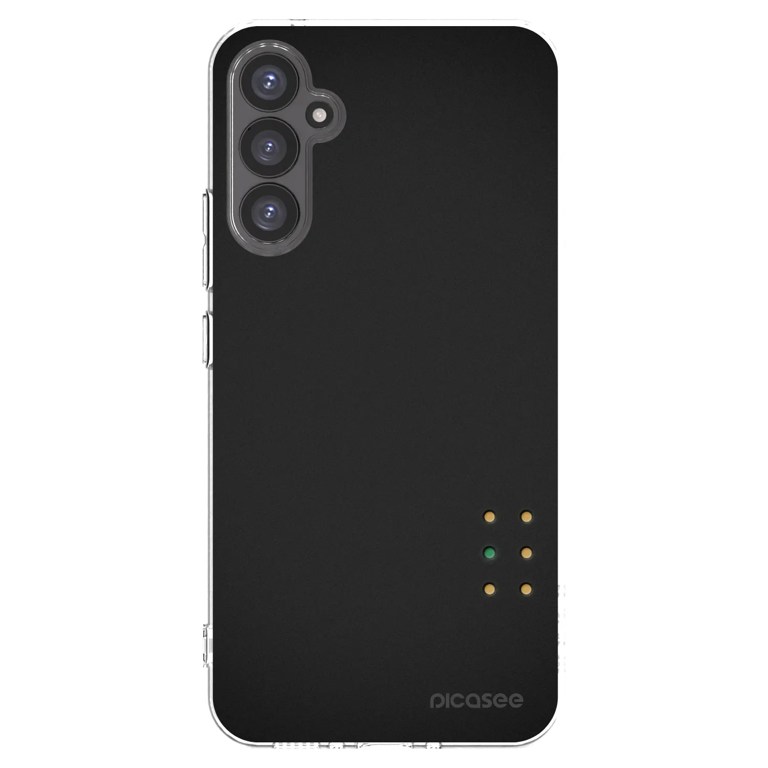 Picasee Samsung Galaxy A34 5G A346B Hülle - Transparentes Silikon - Pulse