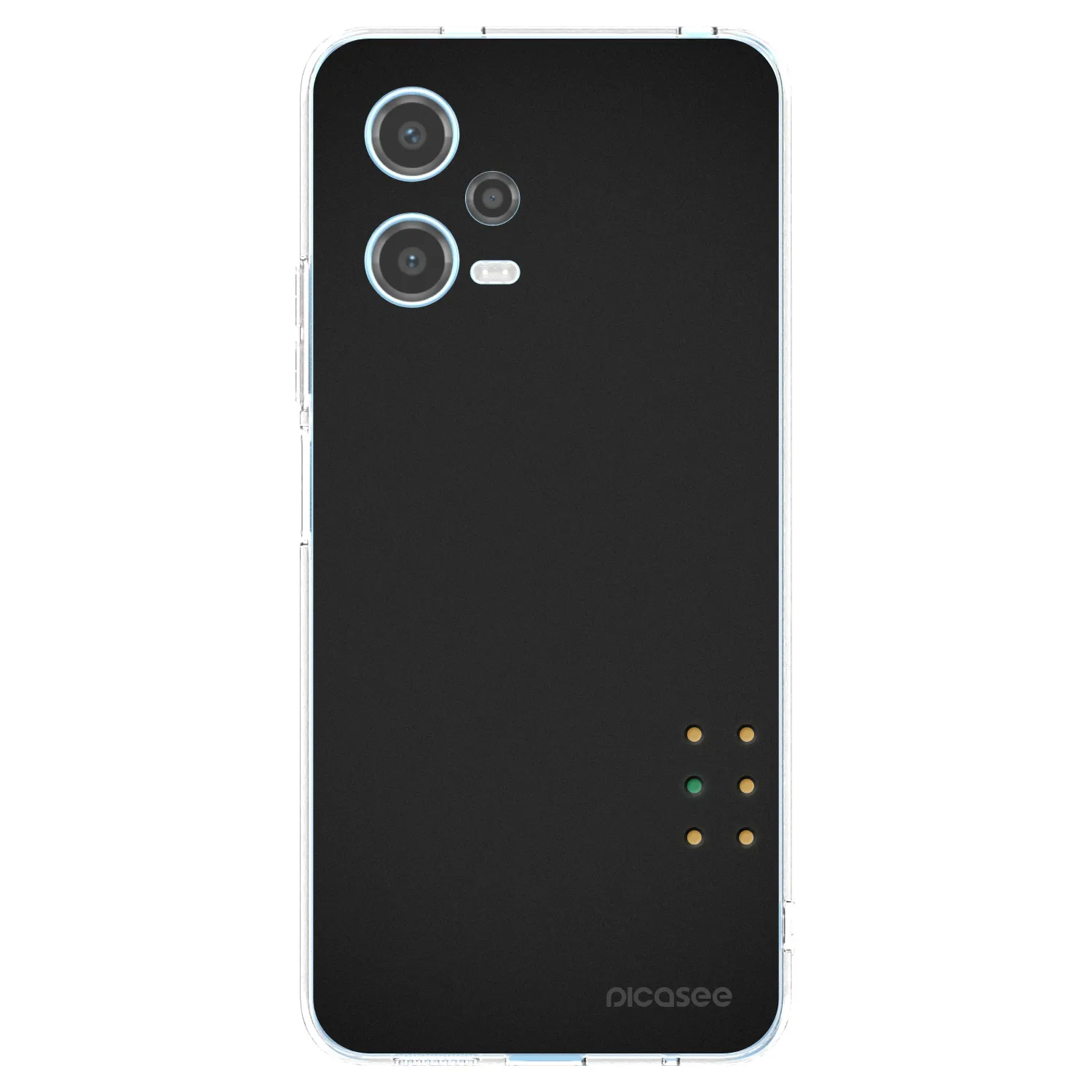 Picasee Xiaomi Redmi Note 12 5G Hülle - Transparentes Silikon - Pulse
