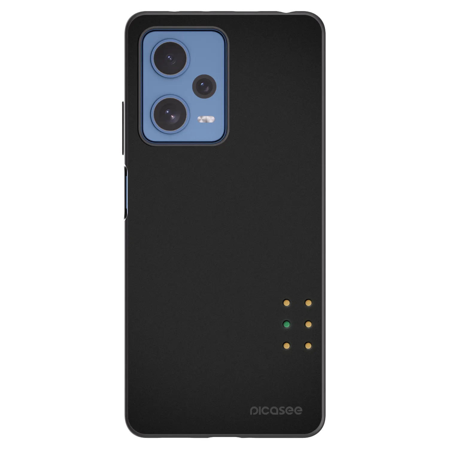 Picasee Xiaomi Redmi Note 12 Pro 5G Hülle - Schwarzes Silikon - Pulse