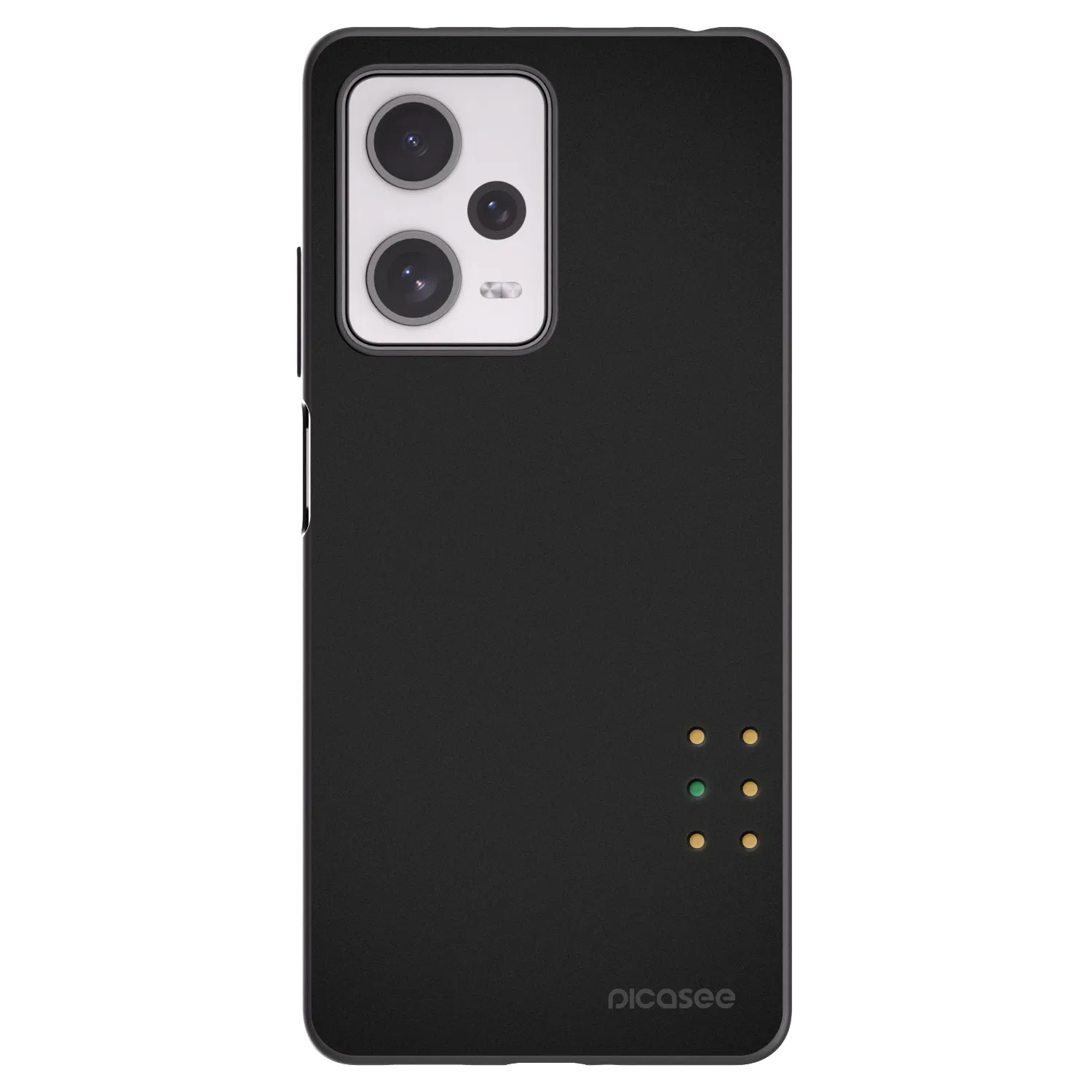 Picasee Xiaomi Redmi Note 12 Pro+ 5G Hülle - Schwarzes Silikon - Pulse