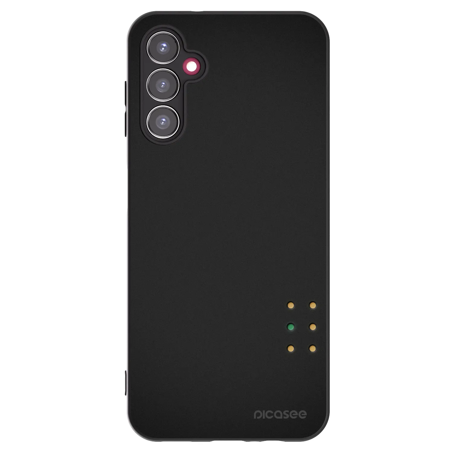 Picasee Samsung Galaxy A14 4G A145R Hülle - Schwarzes Silikon - Pulse