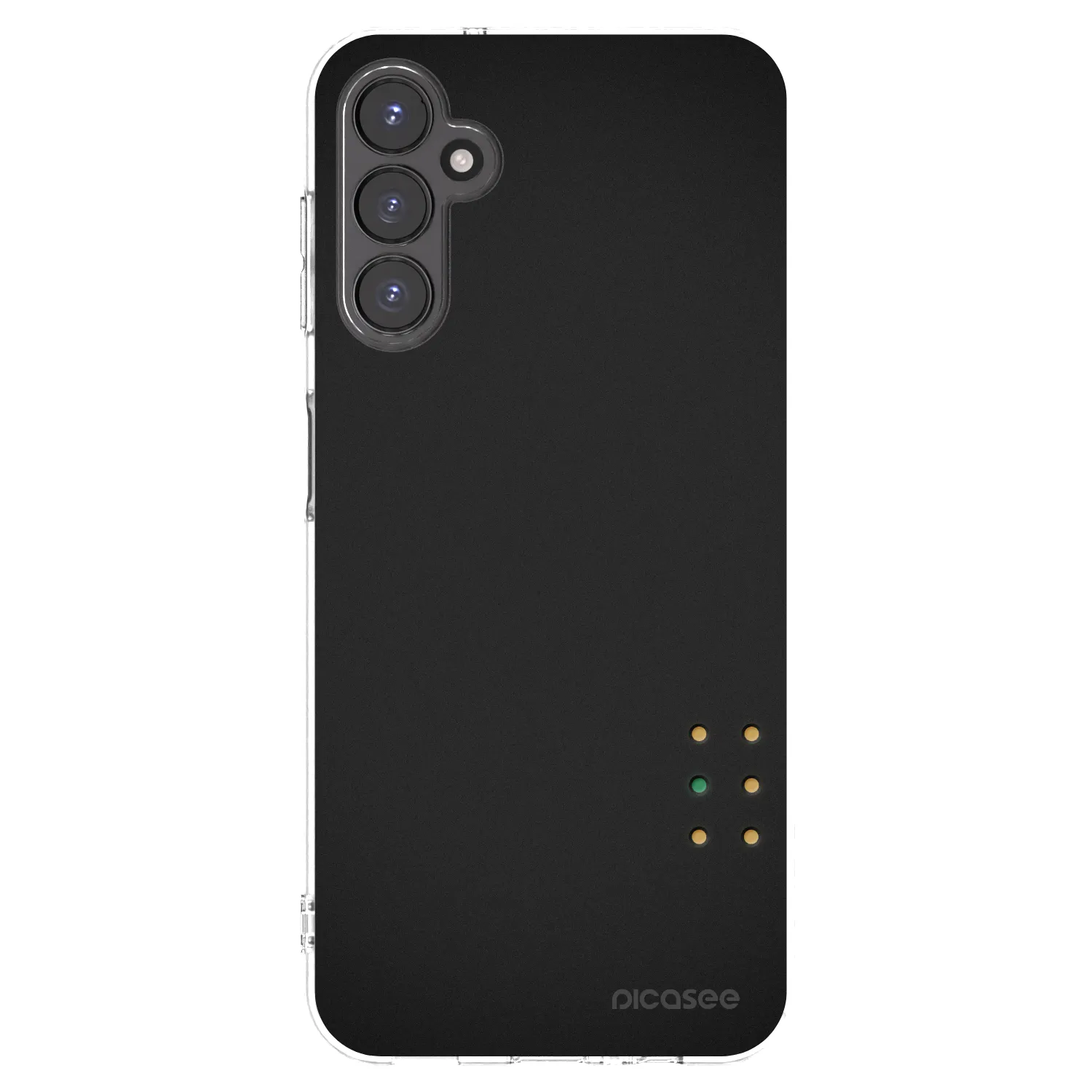 Picasee Samsung Galaxy A14 4G A145R Hülle - Transparentes Silikon - Pulse