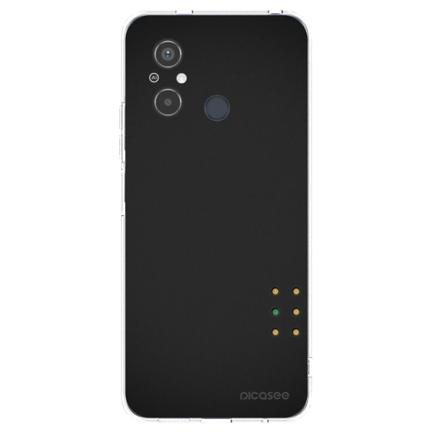 Picasee Xiaomi Redmi 12C Hülle - Transparentes Silikon - Pulse