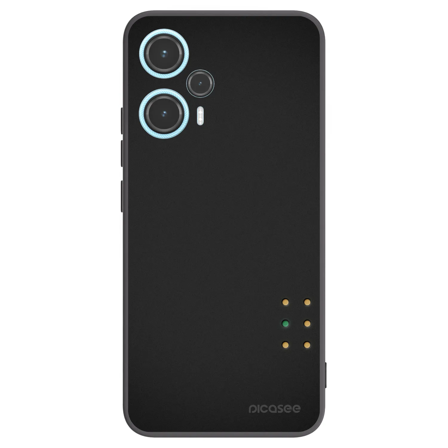Picasee Xiaomi Poco F5 Hülle - Schwarzes Silikon - Pulse