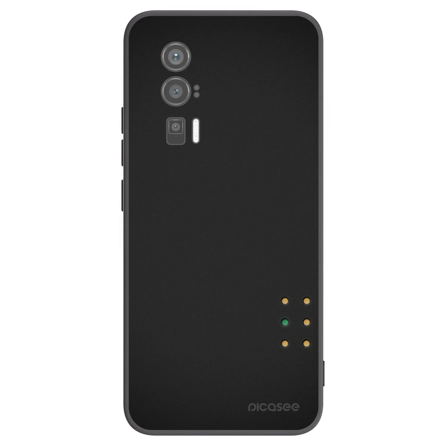 Picasee Xiaomi Poco F5 Pro 5G Hülle - Schwarzes Silikon - Pulse