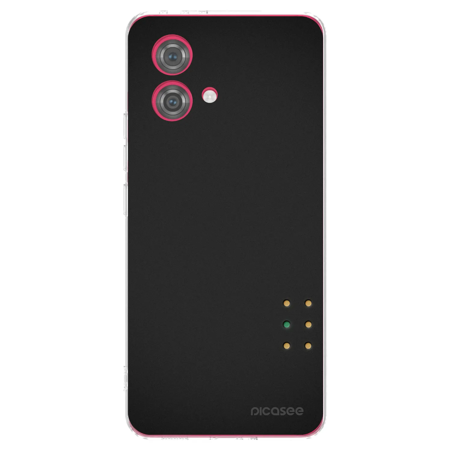 Picasee Motorola Moto G84 5G Hülle - Transparentes Silikon - Pulse