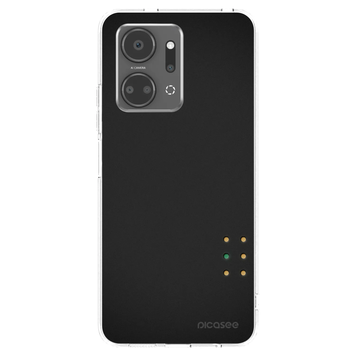 Picasee Honor X7a Hülle - Transparentes Silikon - Pulse