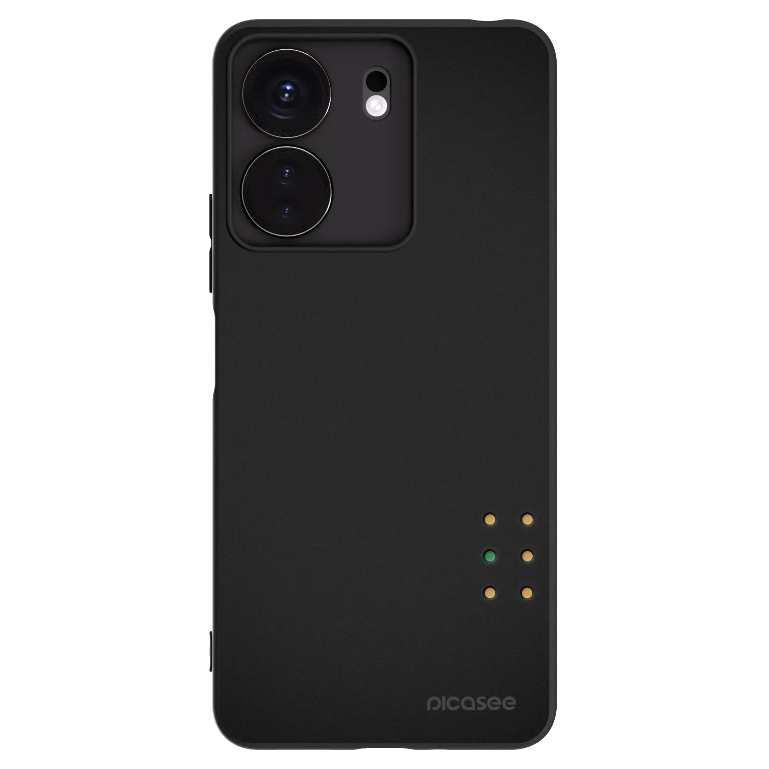 Picasee Xiaomi Redmi 13C 4G Hülle - Schwarzes Silikon - Pulse