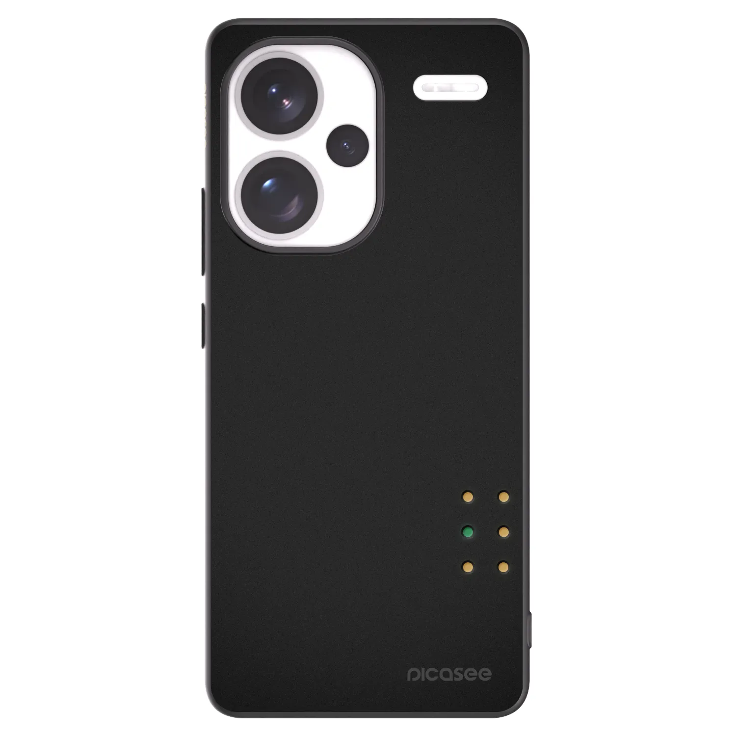 Picasee Xiaomi Redmi Note 13 Pro+ 5G Hülle - Schwarzes Silikon - Pulse