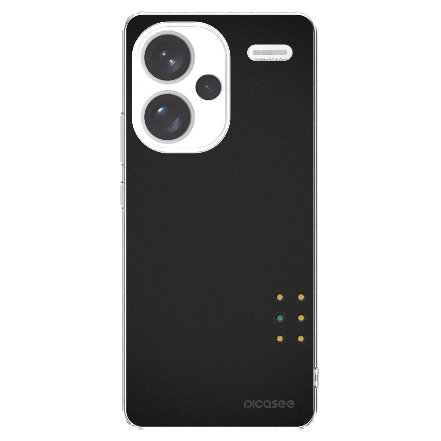 Picasee Xiaomi Redmi Note 13 Pro+ 5G Hülle - Transparentes Silikon - Pulse
