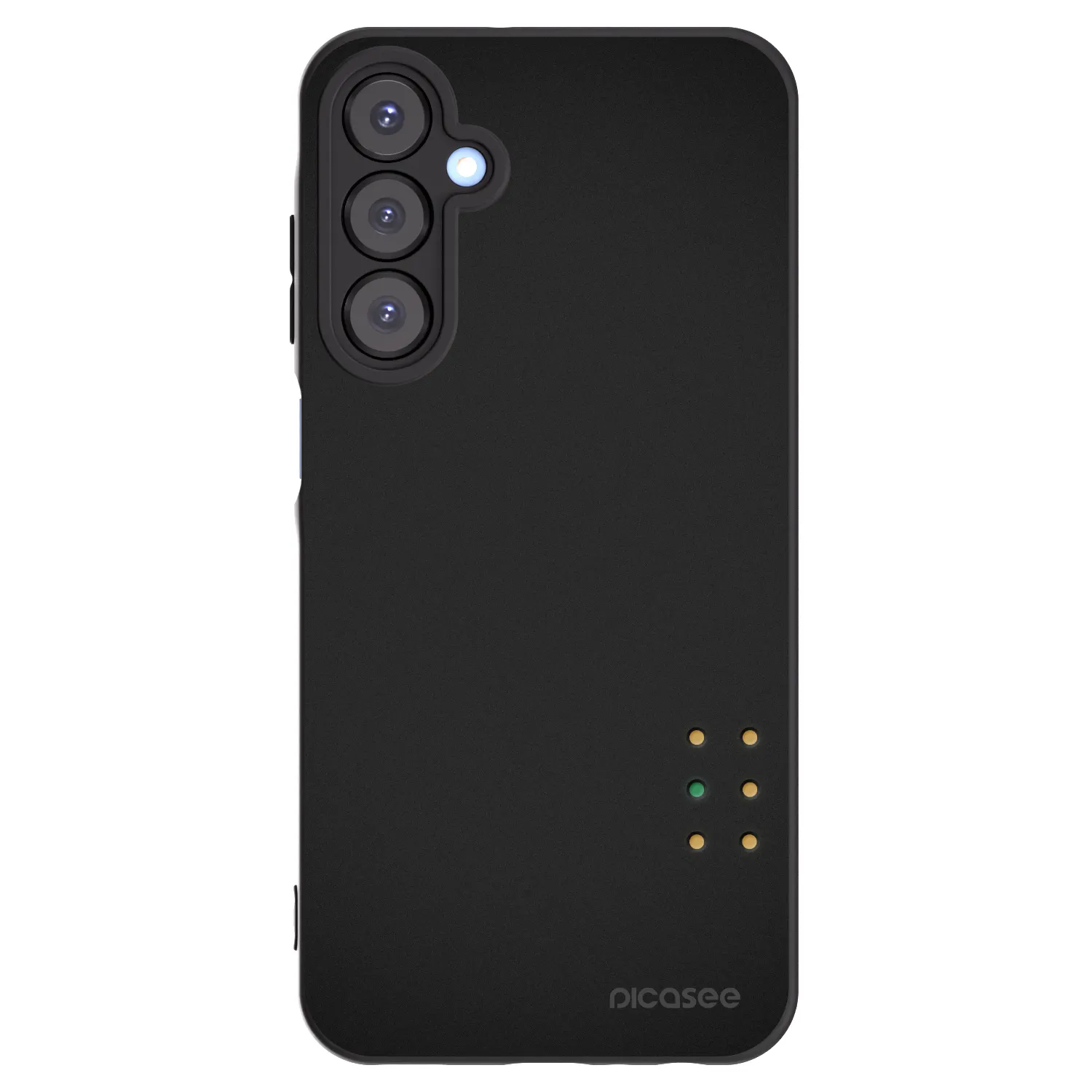 Picasee Samsung Galaxy A25 A256B 5G Hülle - Schwarzes Silikon - Pulse