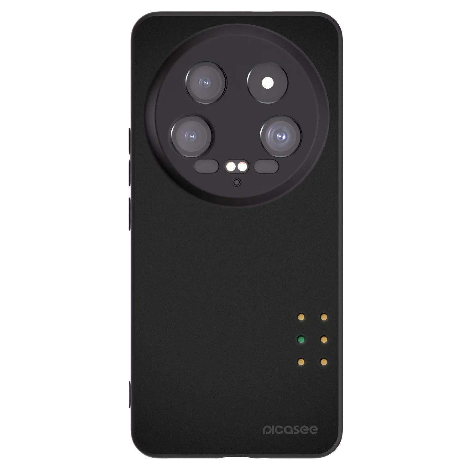 Picasee Xiaomi 14 Ultra Hülle - Schwarzes Silikon - Pulse