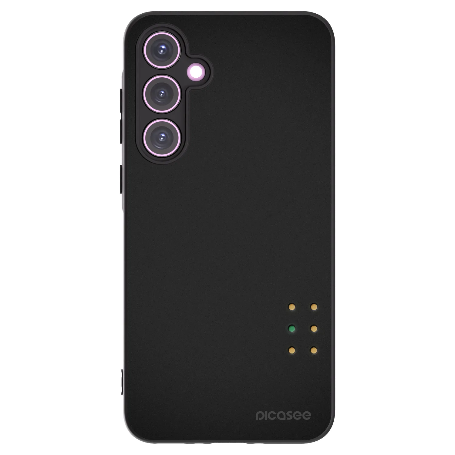 Picasee Samsung Galaxy A35 5G A356B Hülle - Schwarzes Silikon - Pulse