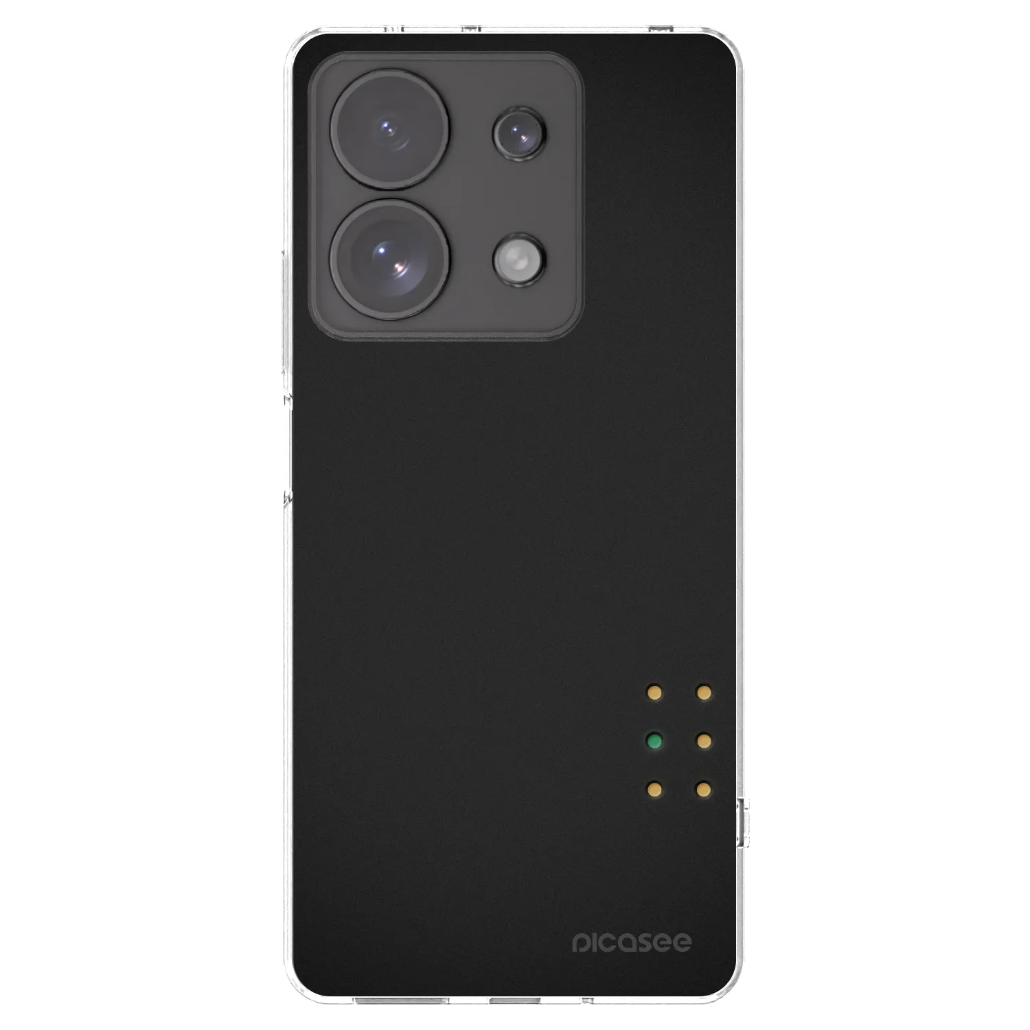 Picasee Xiaomi Redmi Note 13 Pro 4G Hülle - Transparentes Silikon - Pulse