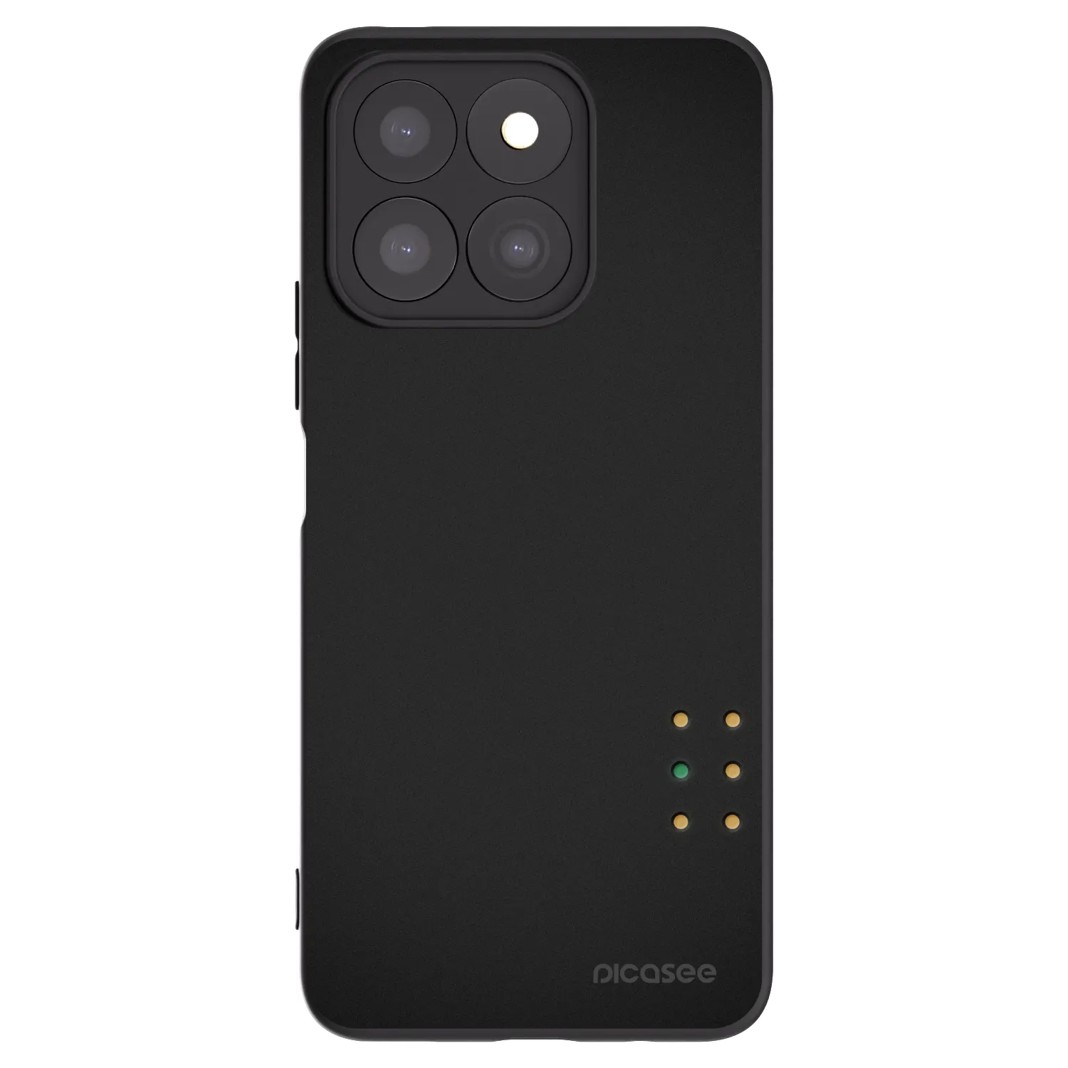 Picasee Honor X8b Hülle - Schwarzes Silikon - Pulse