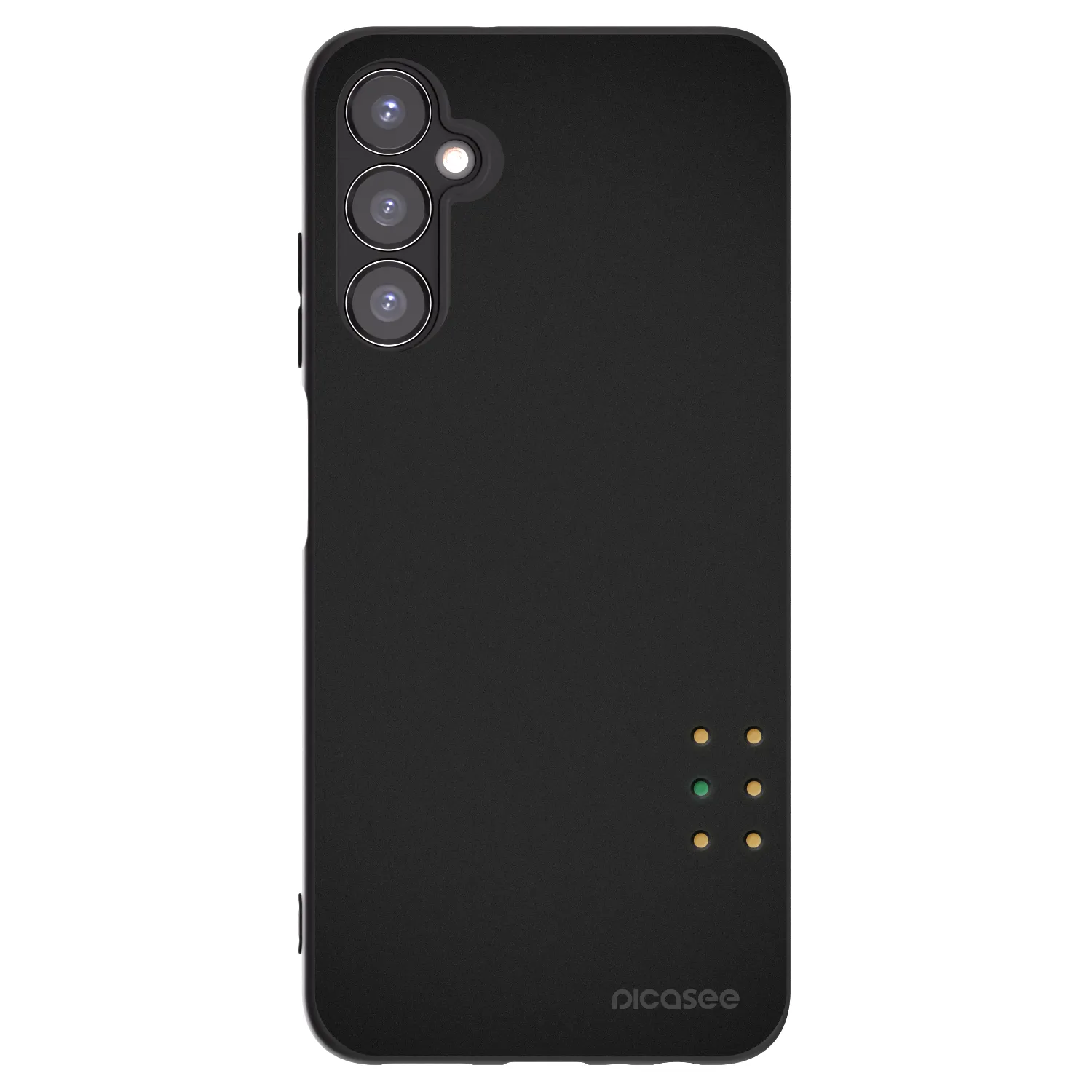 Picasee Samsung Galaxy A05s A057G Hülle - Schwarzes Silikon - Pulse