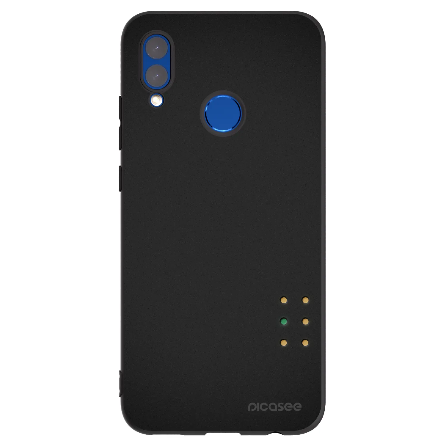 Picasee Huawei P Smart 2019 Hülle - Schwarzes Silikon - Pulse