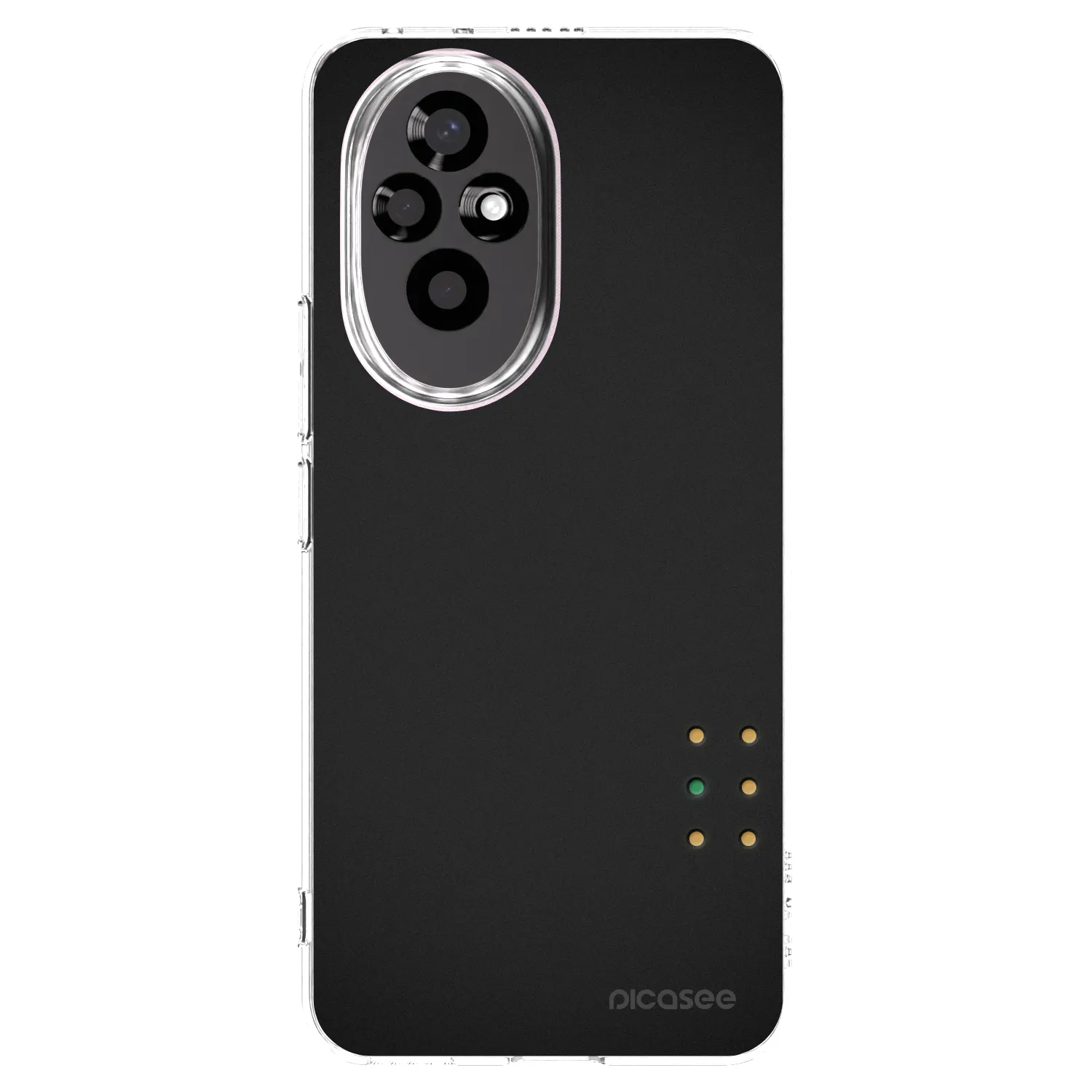 Picasee Honor 200 5G Hülle - Transparentes Silikon - Pulse