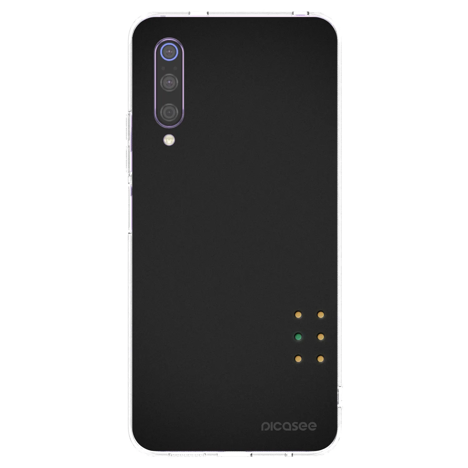 Picasee Xiaomi Mi 9 Hülle - Transparentes Silikon - Pulse