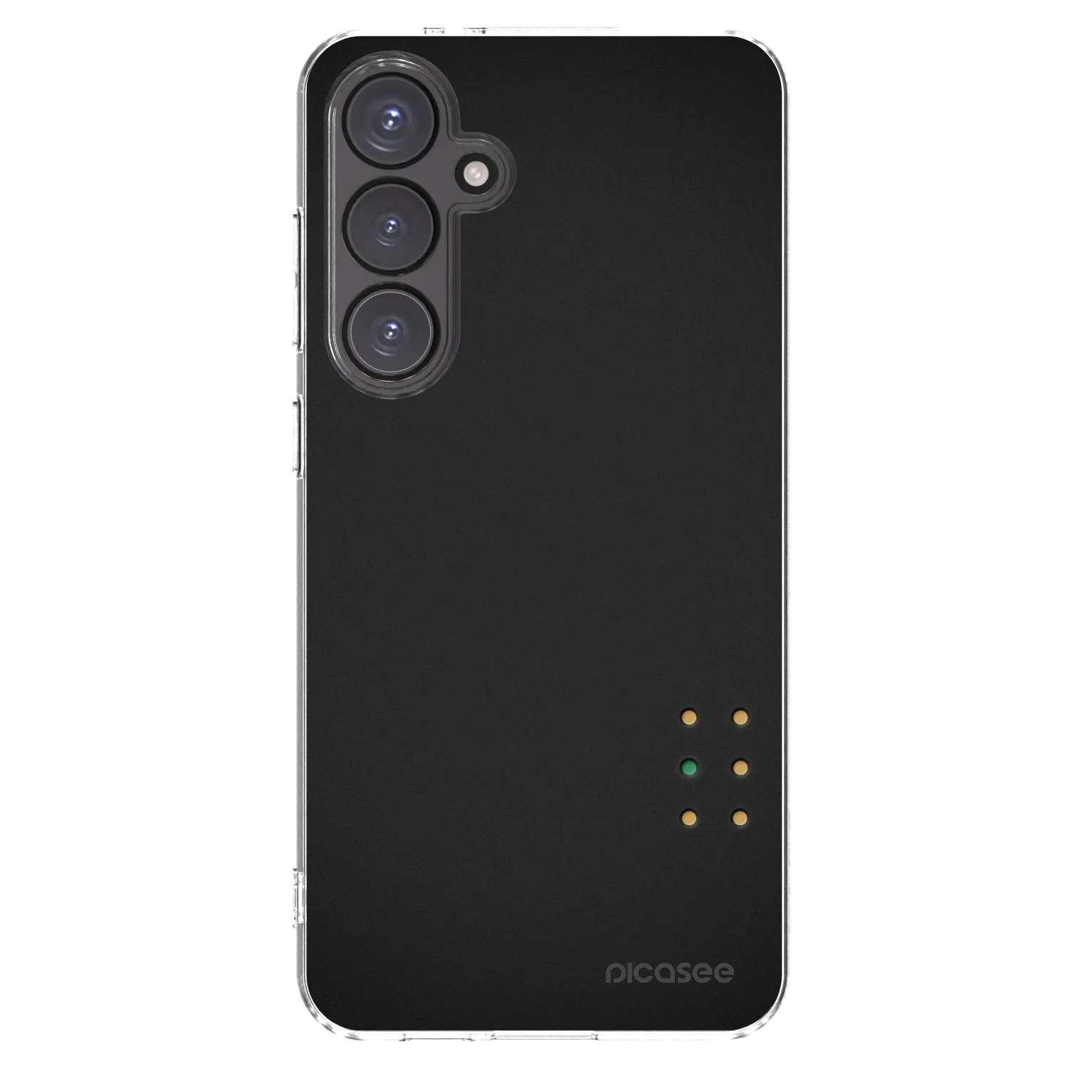 Picasee Samsung Galaxy S24 FE S721B Hülle - Transparentes Silikon - Pulse